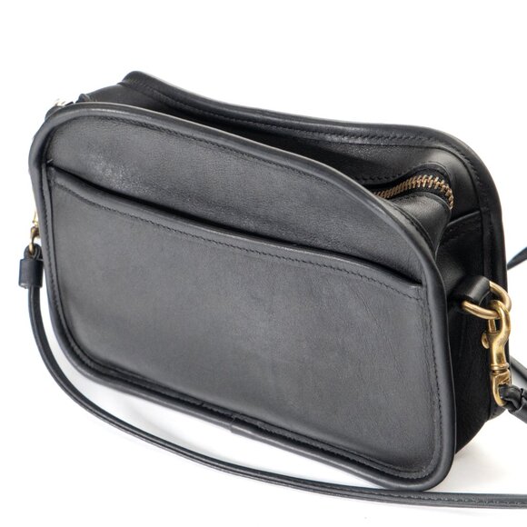COACH USA Vintage Camerabag Crossbody Black - Made in United States - Picture 6 of 13